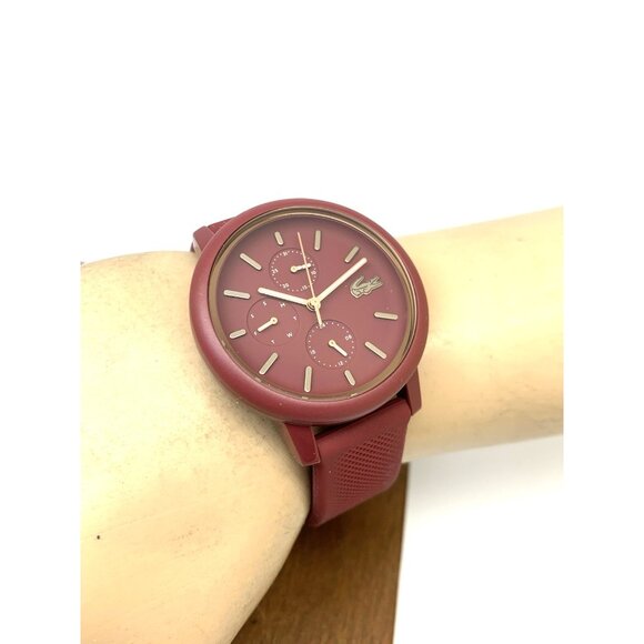 Lacoste Women\'s Watch 2001328 Quartz Red Dial Rubber Strap 38mm main image 14